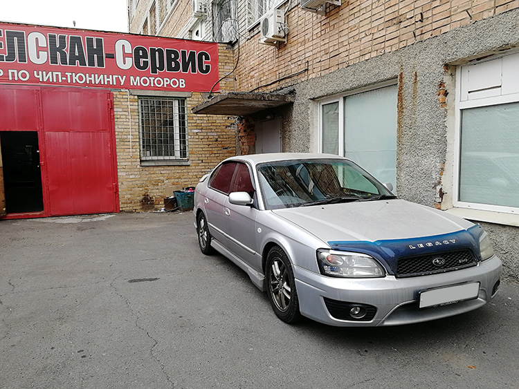 Subaru Legacy B4 — решаем проблемы с детонацией + чиптюнинг