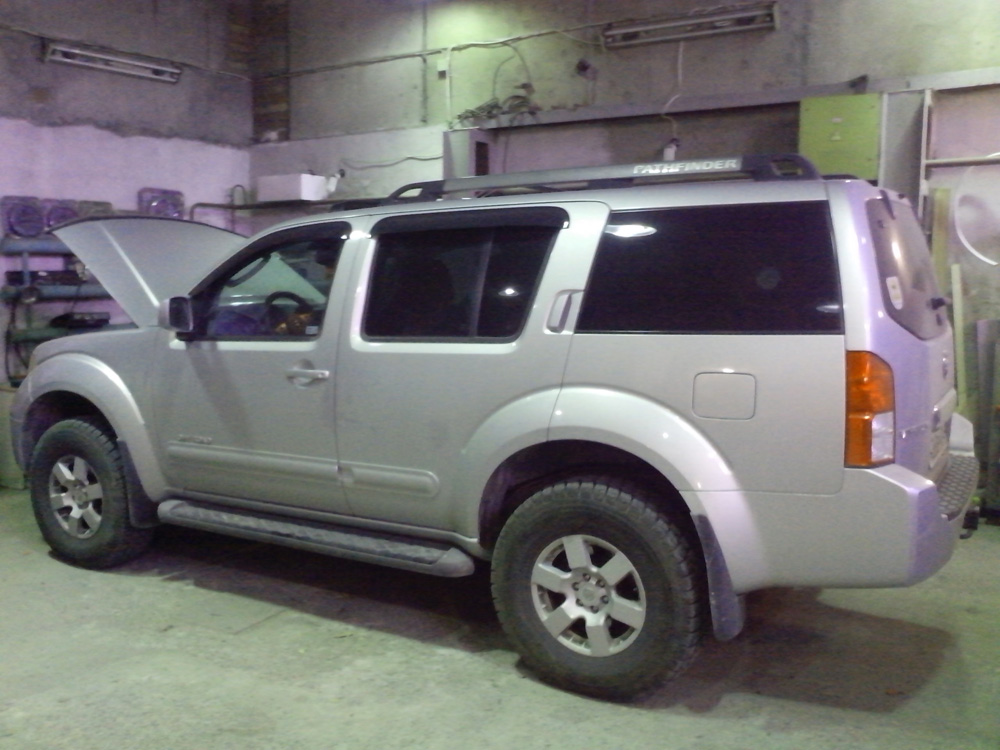 Увеличение мощности + отключение кислородников Nissan Pathfinder 4L